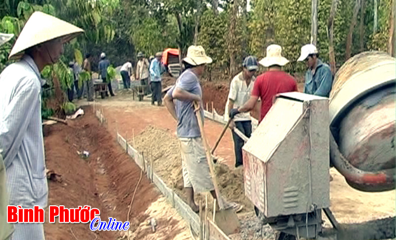 Xây dựng nông thôn mới ở Lộc Thuận Xây dựng nông thôn mới ở Lộc Thuận