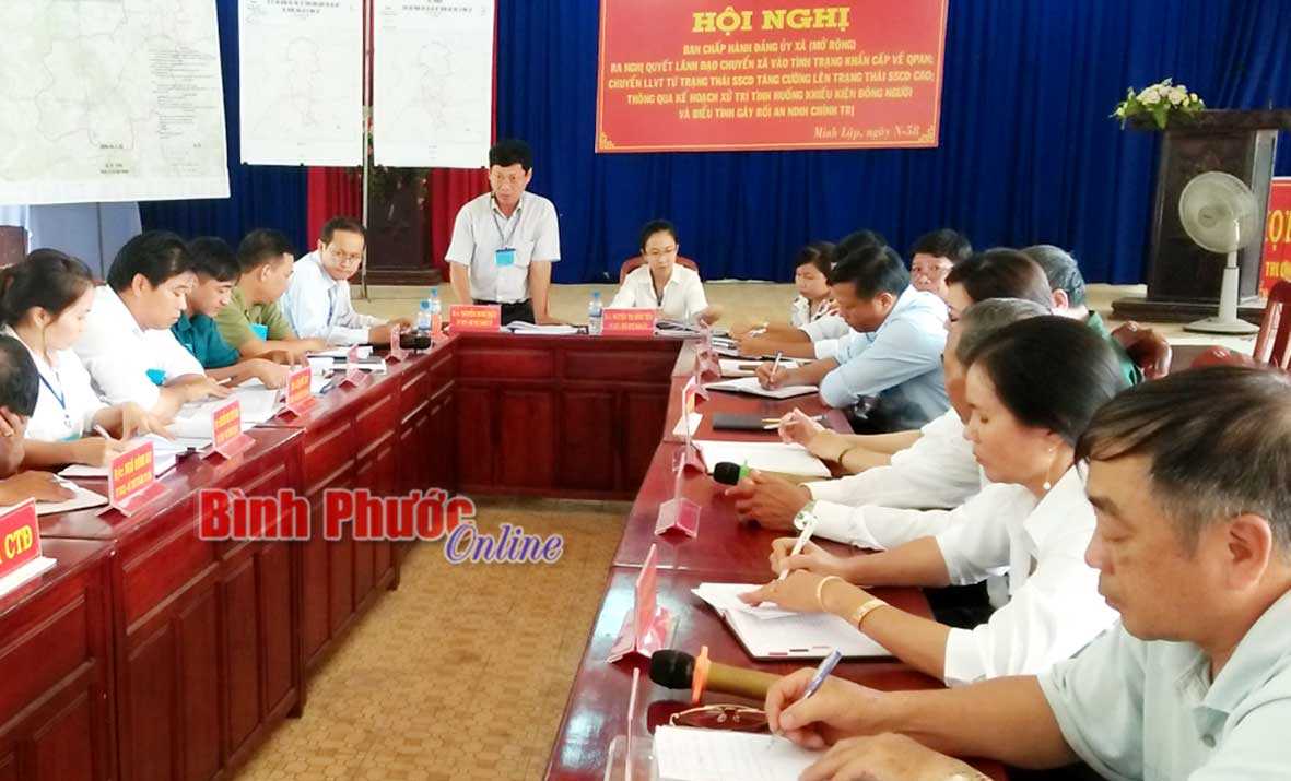 Minh Lập diễn tập chiến đấu phòng thủ Minh Lập diễn tập chiến đấu phòng thủ